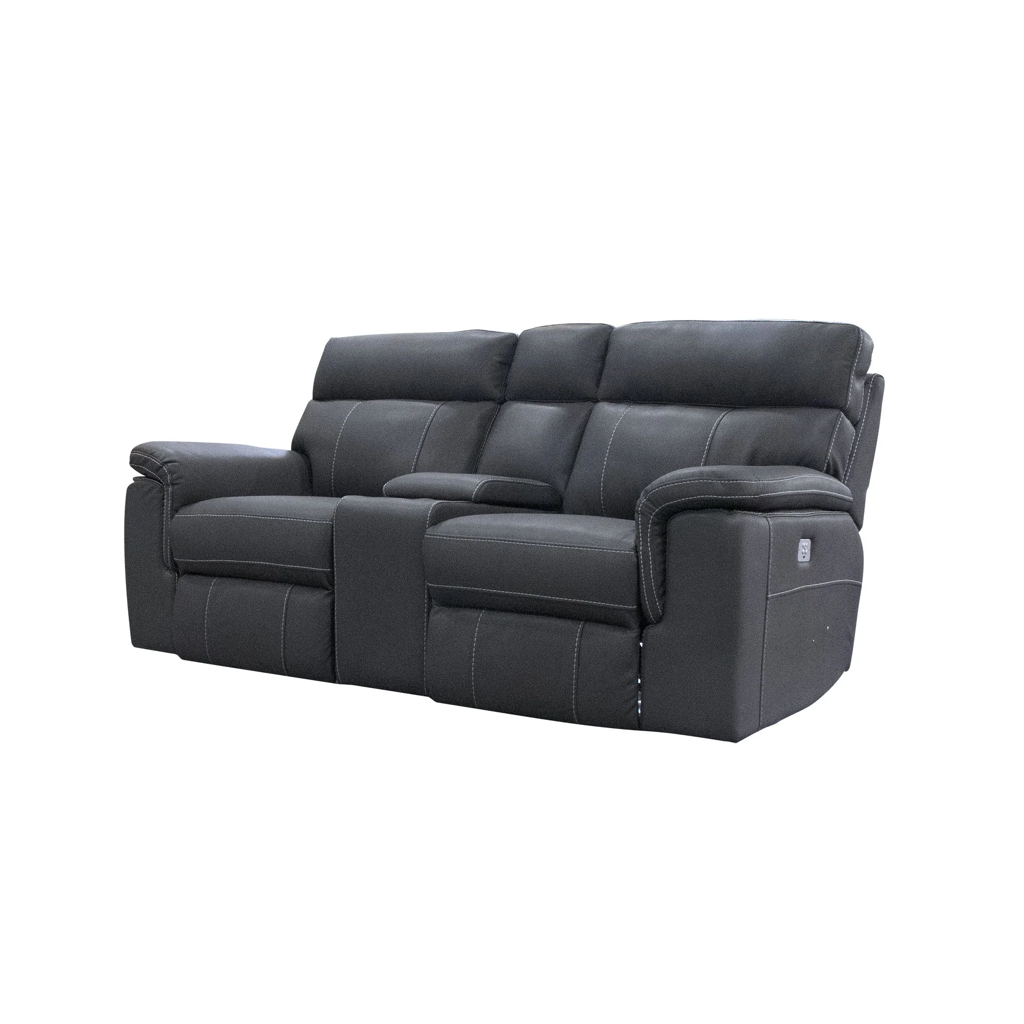 Conley Reclining Loveseat with Console - Image 5