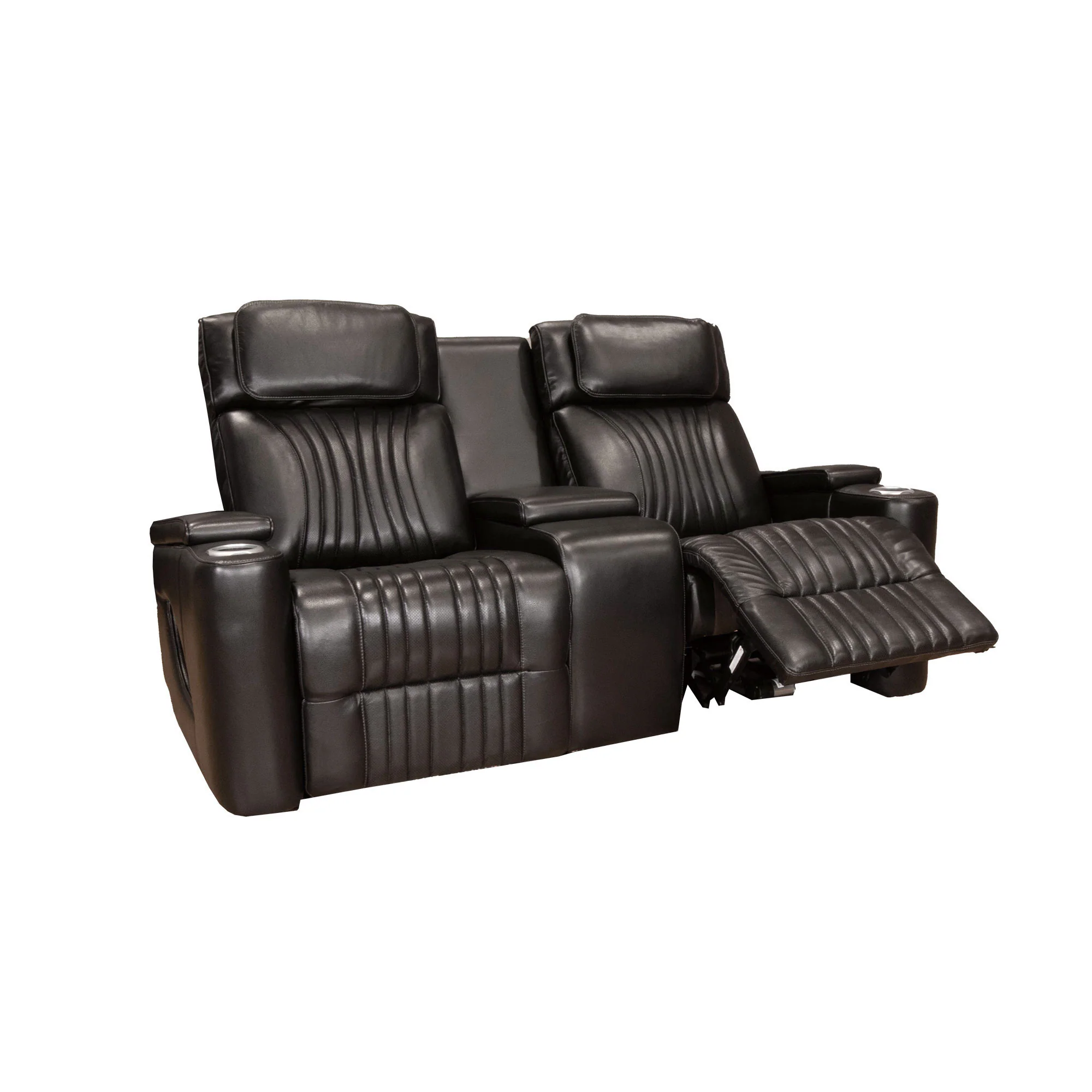 Teo Reclining Loveseat With Console - Image 3