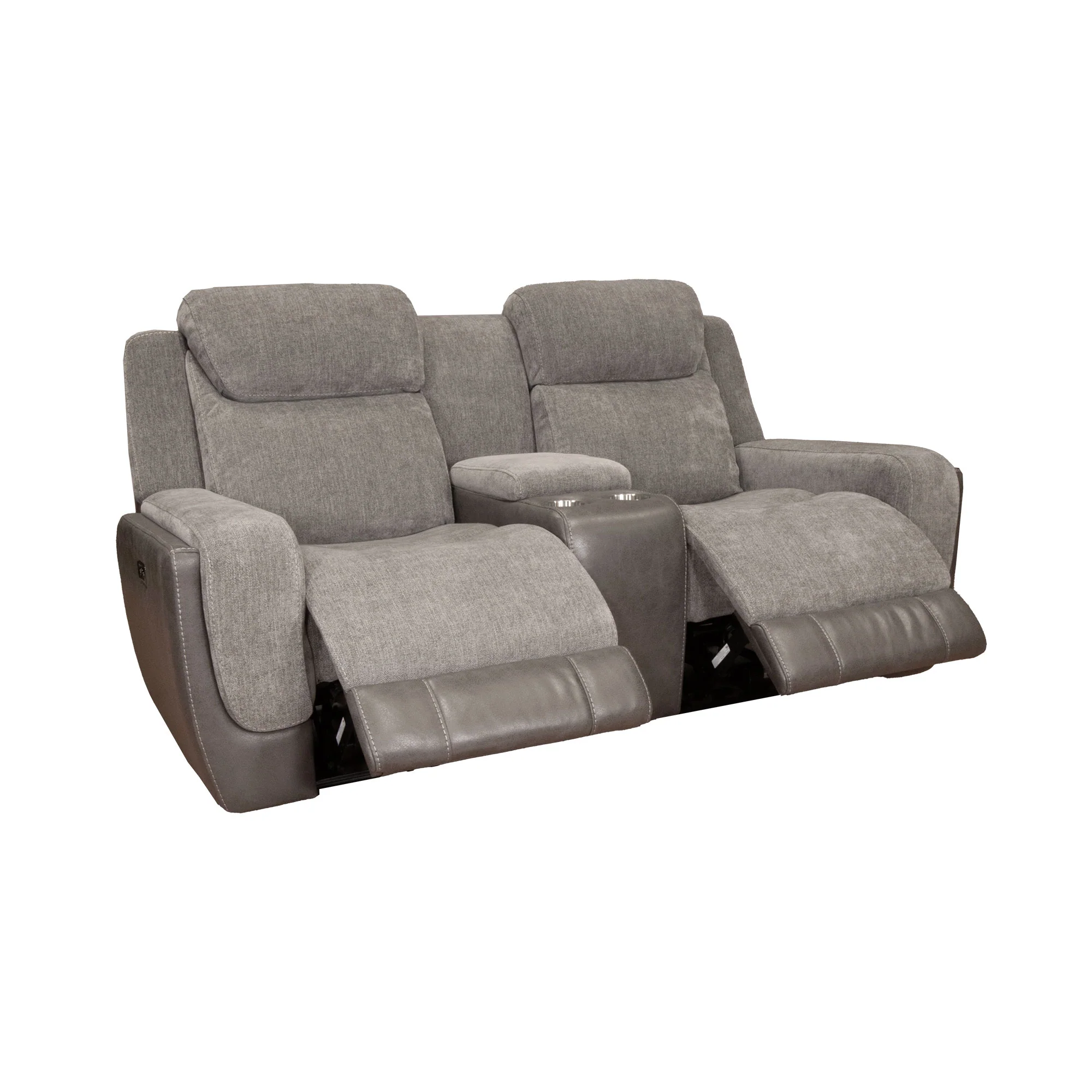 Terrell Reclining Loveseat with Console - Image 5