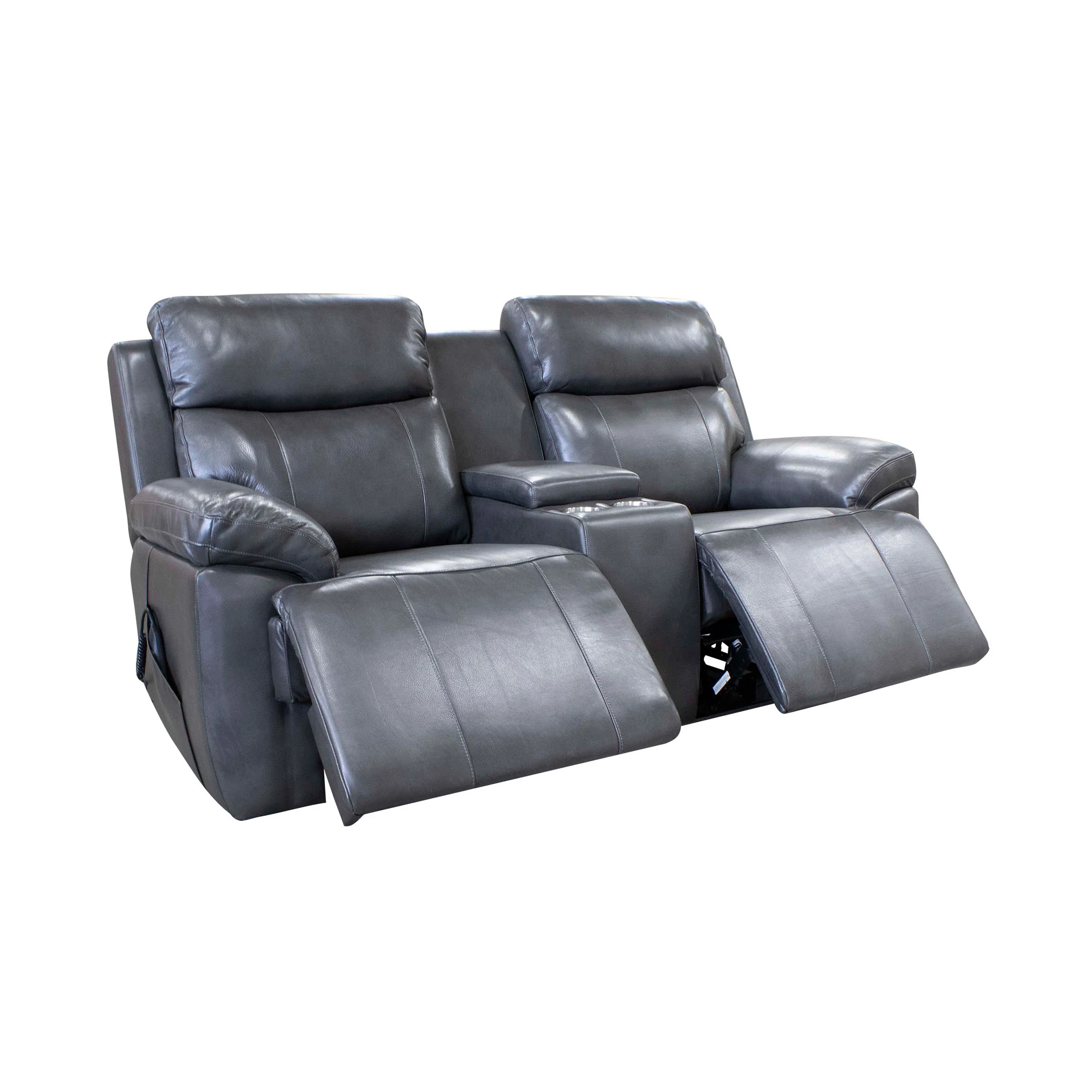 Townes Reclining Loveseat with Console - Image 5