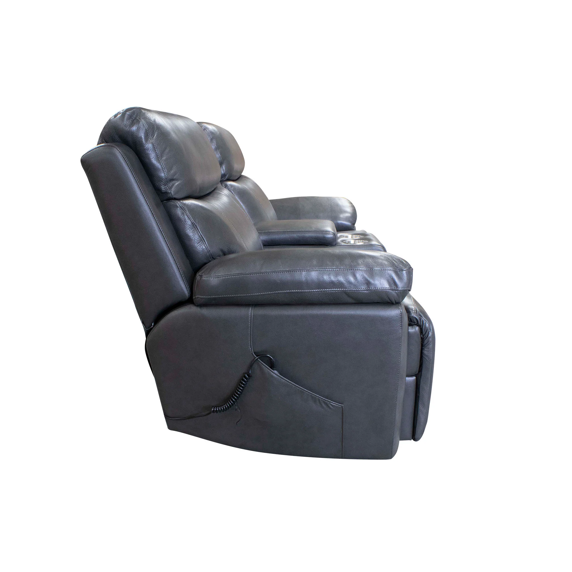 Townes Reclining Loveseat with Console - Image 6